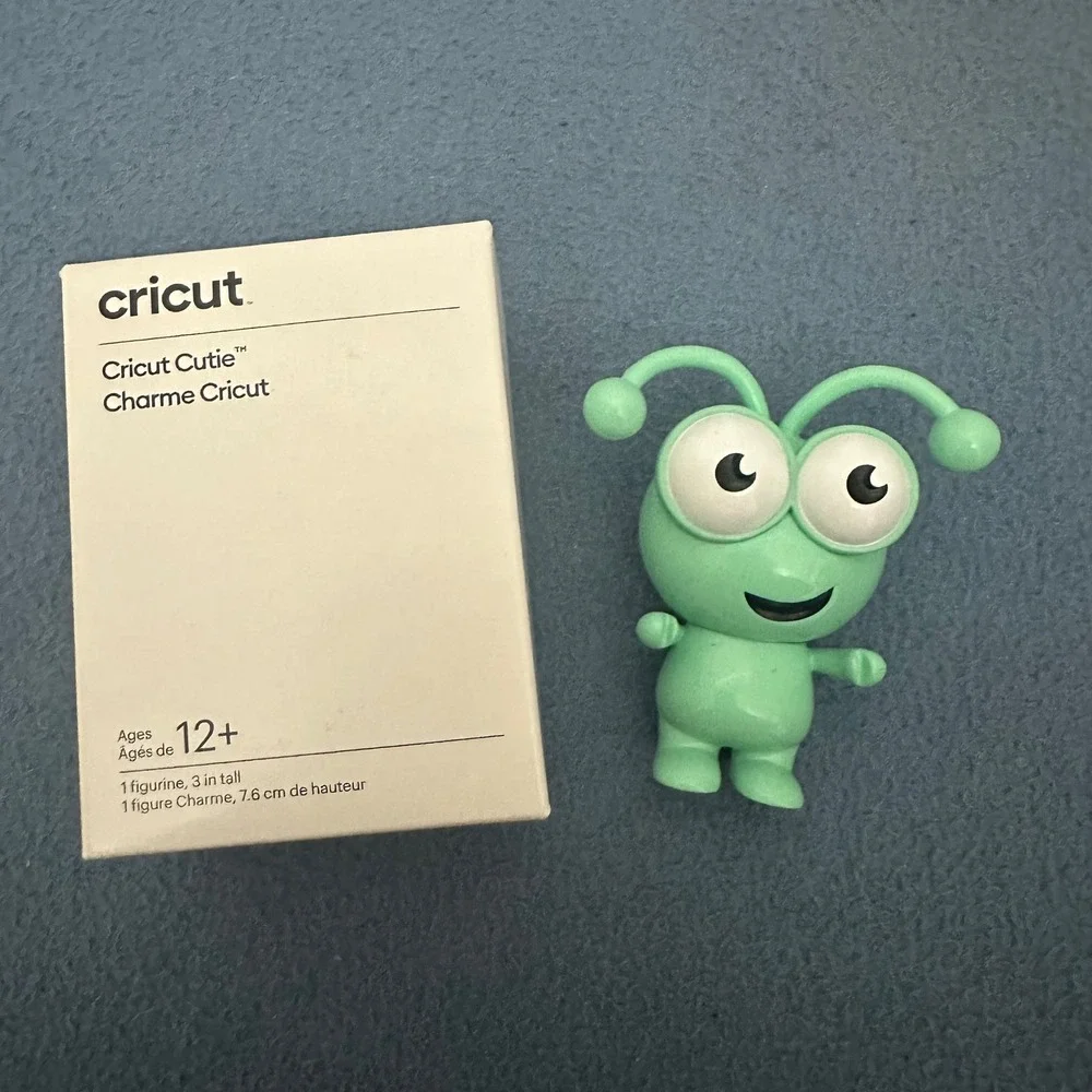 Cricut Cutie Pistachio‎ Green 3 inch Collectible Figurine 2008731 with Box